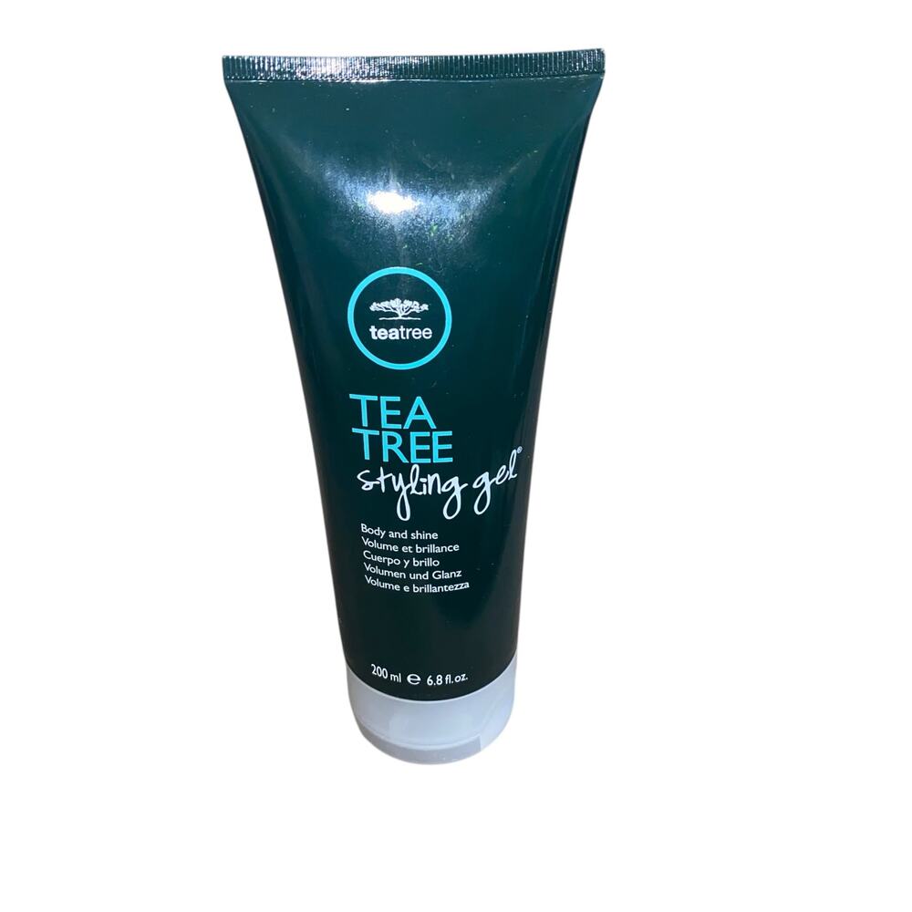 Paul Mitchell Tea Tree Styling Gel 6.8 oz used open bottle